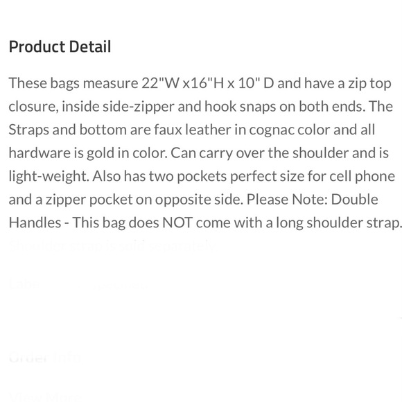 Cow Hide Print Weekender Faux Leather Travel Bag - Picture 7 of 7